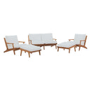 Saratoga 5 Piece Outdoor Patio Teak Set