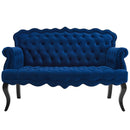 Viola Chesterfield Button Tufted Loveseat Performance Velvet Settee