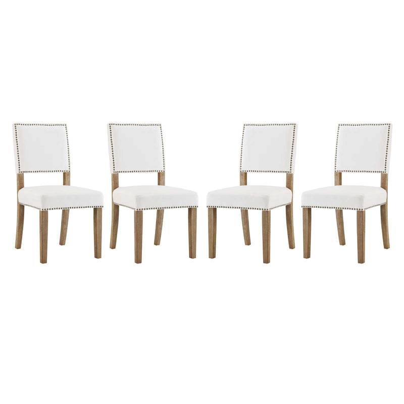 Oblige Dining Chair Wood Set of 4