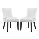 Marquis Dining Chair Faux Leather Set of 2