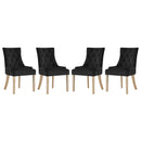 Pose Dining Chair Performance Velvet Set of 4