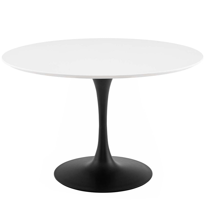 Lippa 47" Round Wood Dining Table