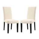 Parcel Dining Side Chair Fabric Set of 2
