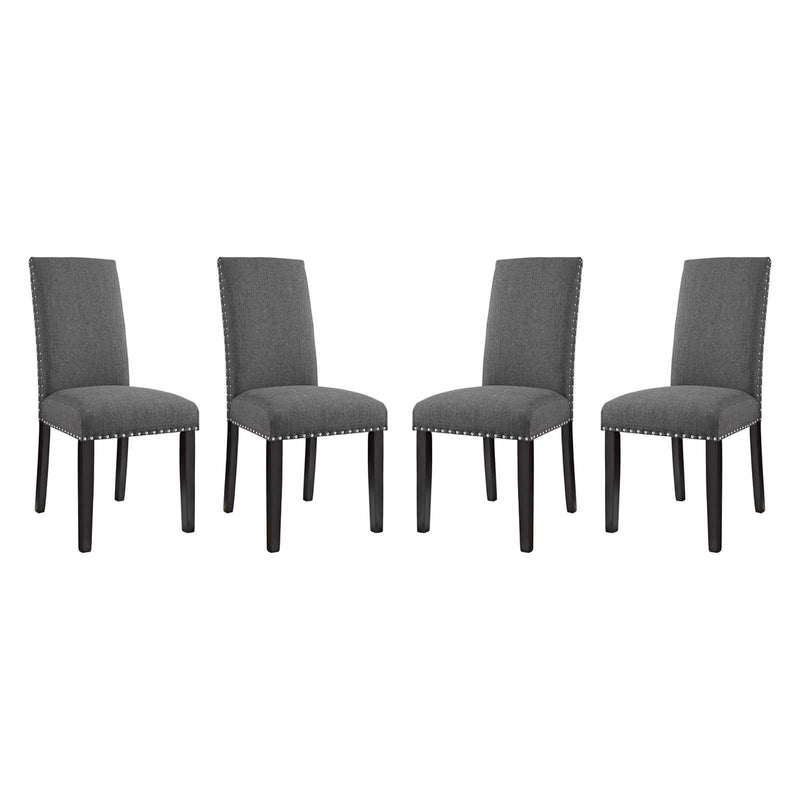 Parcel Dining Side Chair Fabric Set of 4