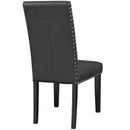 Parcel Dining Side Chair Vinyl Set of 2