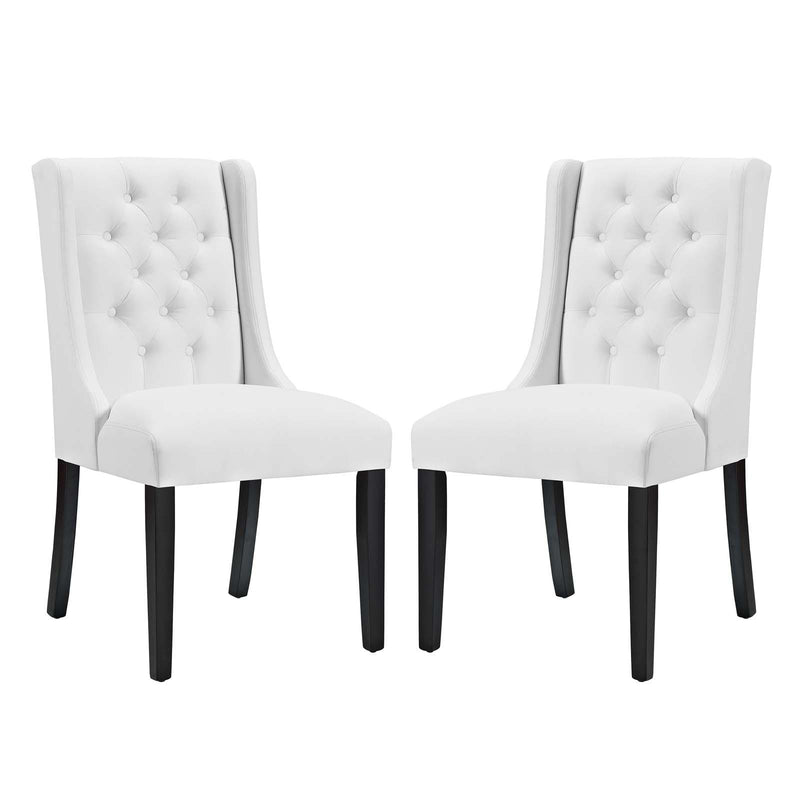 Baronet Dining Chair Vinyl Set of 2