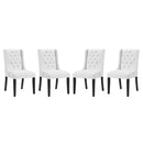 Baronet Dining Chair Vinyl Set of 4