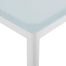 Raleigh 59" Outdoor Patio Aluminum Dining Table