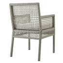 Aura Outdoor Patio Wicker Rattan Dining Armchair