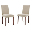 Prosper Upholstered Fabric Dining Side Chair Set of 2