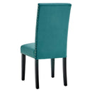 Parcel Performance Velvet Dining Side Chairs - Set of 2