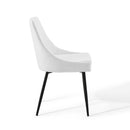 Viscount Upholstered Fabric Dining Chairs - Set of 2