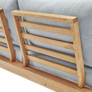 Freeport 4 Piece Outdoor Patio Karri Wood Set