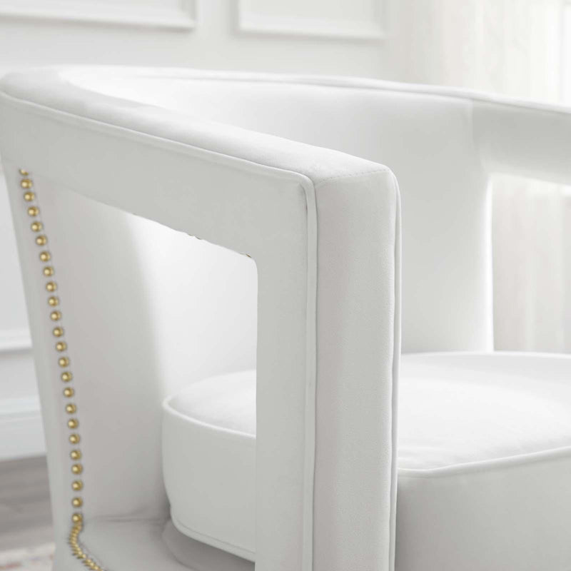 Frolick Performance Velvet Armchair