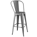 Promenade Bar Side Stool Metal Set of 4