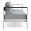 Shore Outdoor Patio Aluminum Sofa
