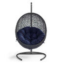 Encase Sunbrella� Swing Outdoor Patio Lounge Chair