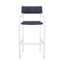 Raleigh Stackable Outdoor Patio Aluminum Bar Stool