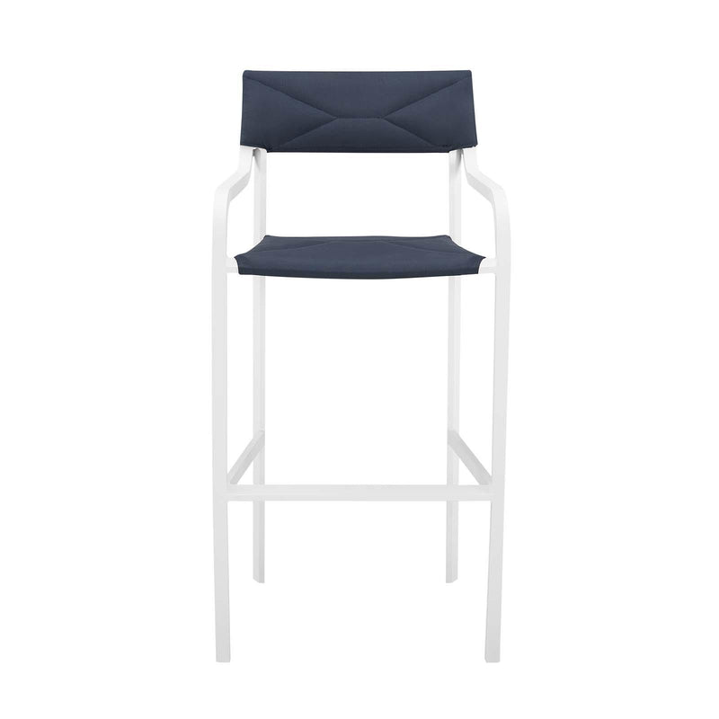 Raleigh 3 Piece Outdoor Patio Aluminum Bar Set