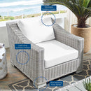 Conway Sunbrella� Outdoor Patio Wicker Rattan Armchair