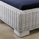 Conway Sunbrella� Outdoor Patio Wicker Rattan Chaise Lounge