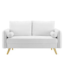Revive Performance Velvet Loveseat