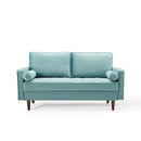 Valour Performance Velvet Loveseat