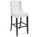 Baronet Bar Stool Faux Leather Set of 2