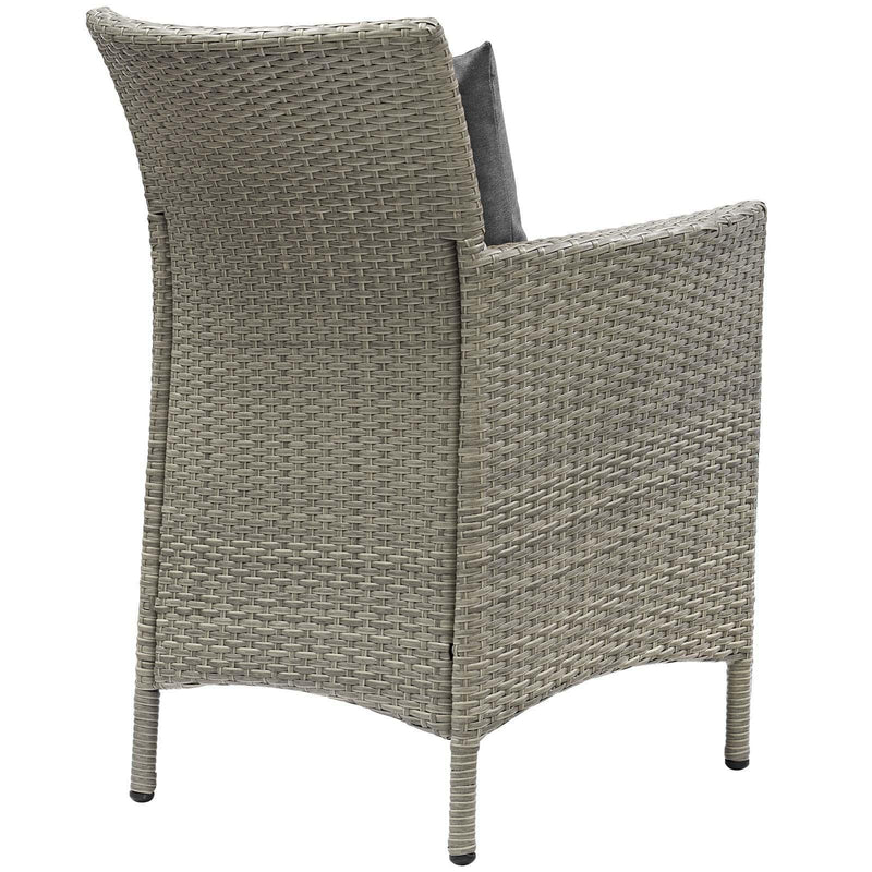 Conduit 7 Piece Outdoor Patio Wicker Rattan Dining Set