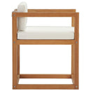 Newbury Accent Outdoor Patio Premium Grade A Teak Wood Armchair