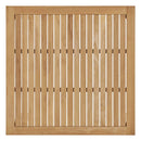 Farmstay 36" Square Outdoor Patio Teak Wood Dining Table