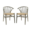 Flourish Spindle Wood Dining Side Chair Set of 2