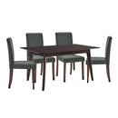 Prosper 5 Piece Upholstered Fabric Dining Set