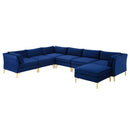 Ardent 7-Piece Performance Velvet Sectional Sofa