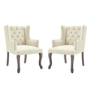 Realm Armchair Performance Velvet Set of 2