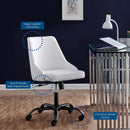 Designate Swivel Vegan Leather Office Chair