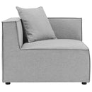 Saybrook Outdoor Patio Upholstered 2-Piece Sectional Sofa Loveseat