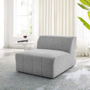 Bartlett Upholstered Fabric Armless Chair