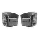 Rogue Armchair Performance Velvet Set of 2