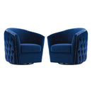 Rogue Armchair Performance Velvet Set of 2