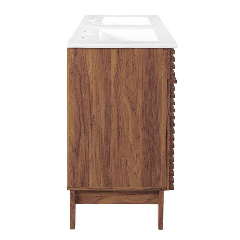 Render 48" Double Sink Bathroom Vanity
