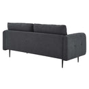 Cameron Tufted Fabric Sofa