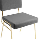 Craft Dining Side Chair Performance Velvet Set of 2