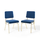 Craft Dining Side Chair Performance Velvet Set of 2