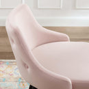 Adorn Performance Velvet Counter Stool