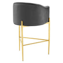 Savour Tufted Performance Velvet Bar Stool