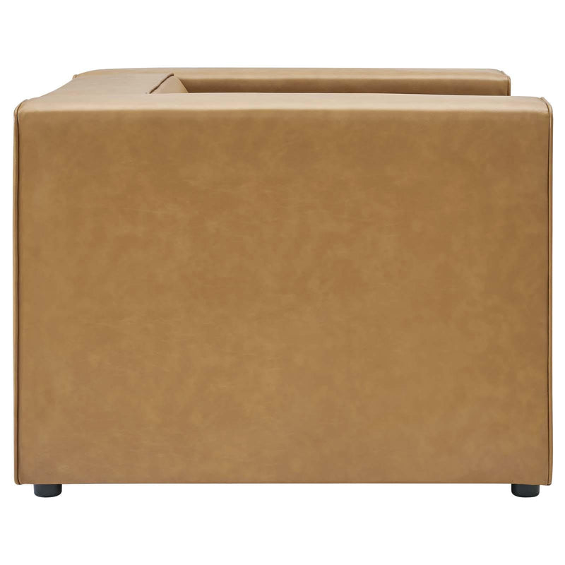 Mingle Vegan Leather Armchair