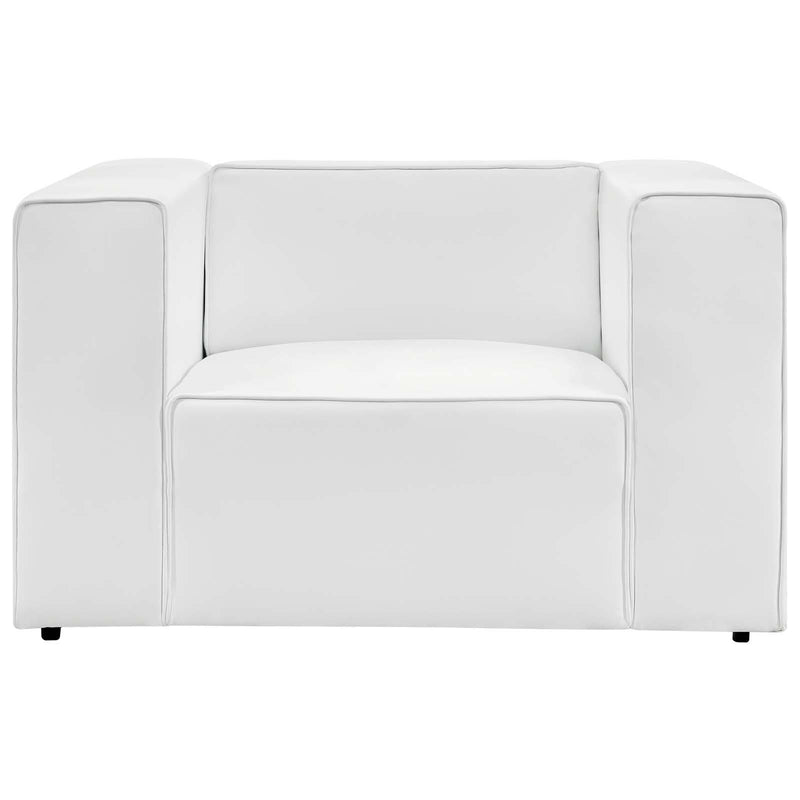 Mingle Vegan Leather Armchair