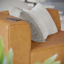 Mingle Vegan Leather Left-Arm Chair