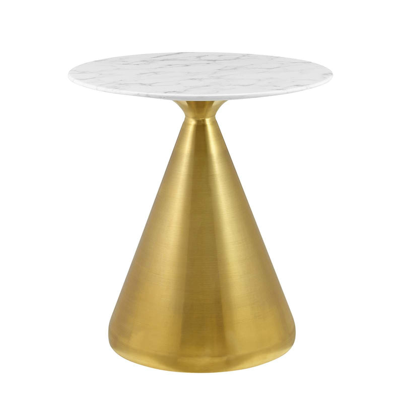 Tupelo 28" Artificial Marble Dining Table